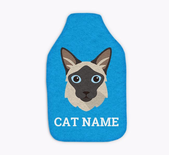 Name And Icon: Personalised {breedFullName} Hot Water Bottle